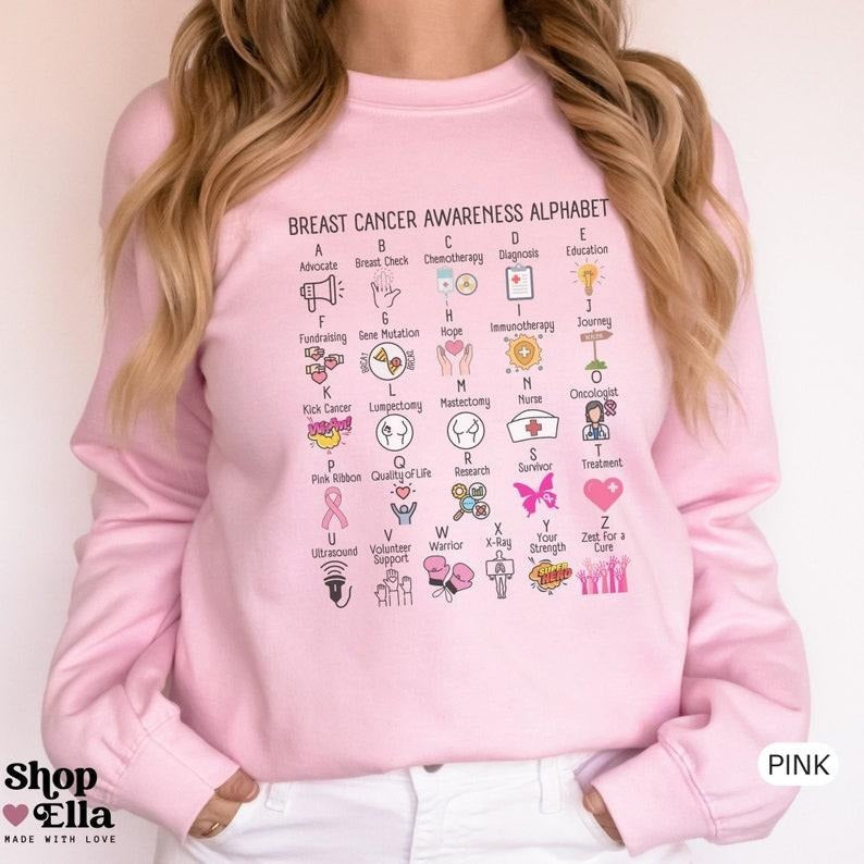 Breast Cancer Awareness Support Personalized Motivational Warrior Cancer Fighter Team Family Wife Survivor T-Shirts, Hoodie, Sweatshirt - T-Shirt, Sweatshirt, Hoodie