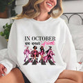 Breast Cancer Survivor Shirt October We Pink Pink Movie Breast Cancer Month Halloween Shirt T-Shirts, Hoodie, Sweatshirt - T-Shirt, Sweatshirt, Hoodie