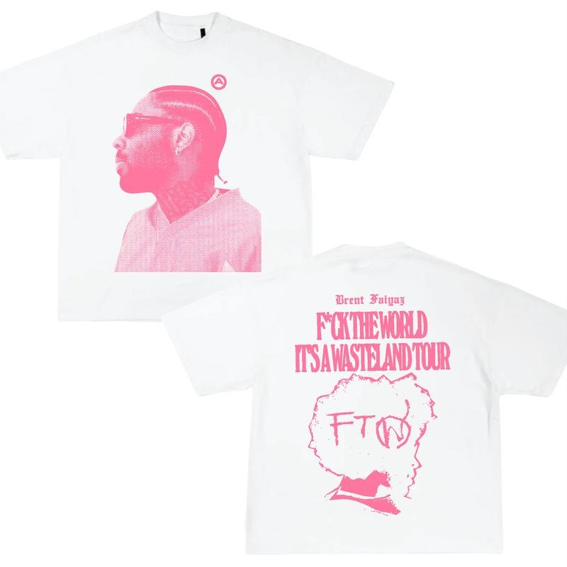 Brent Faiyazzz PINK Wasteland Short Sleeve Outfits Fans T-Shirts, Hoodie, Sweatshirt - T-Shirt, Sweatshirt, Hoodie
