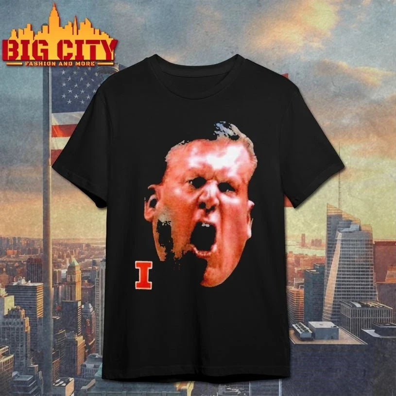 Bret Bielema Big Face shirt Unisex T-shirt, Sweatshirt, Hoodie, Long Sleeve Tee - T-Shirt, Sweatshirt, Hoodie