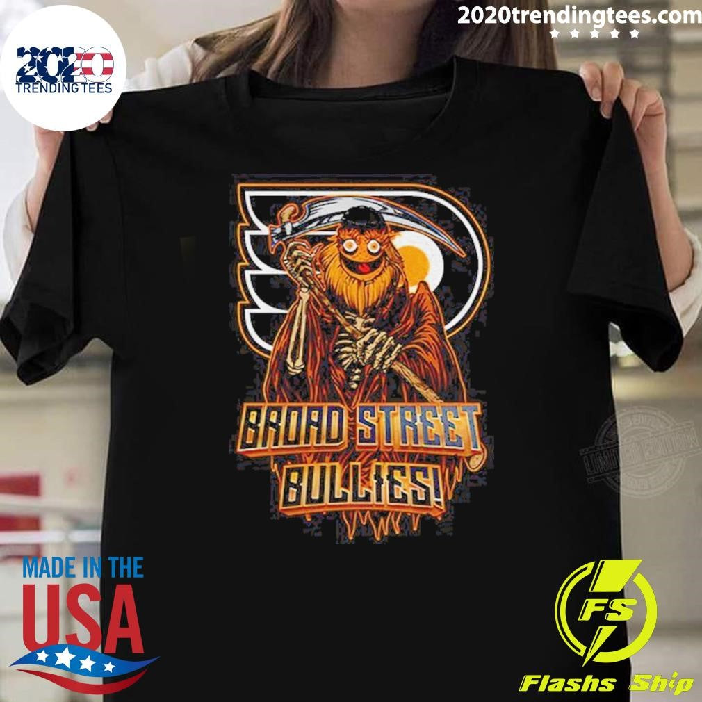 Broad Street Bullies Gritty Philadelphia Hockey Shirt Unisex T-shirt, Sweatshirt, Hoodie, Long Sleeve Tee - T-Shirt, Sweatshirt, Hoodie