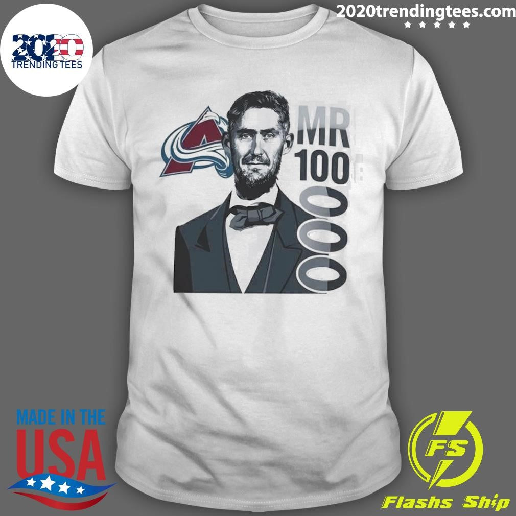 Brock Nelson of Colorado Avalanche Mr 1000 Shirt Unisex T-shirt, Sweatshirt, Hoodie, Long Sleeve Tee - T-Shirt, Sweatshirt, Hoodie