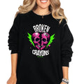 'Broken Crayons Still Color' Grunge Casual Comfort 90s Skulls Retro T-Shirts, Hoodie, Sweatshirt - T-Shirt, Sweatshirt, Hoodie