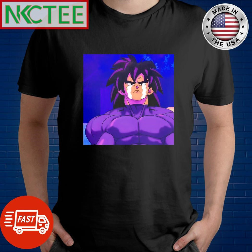Broly on Beerus Planet cries shirt Unisex T-shirt, Sweatshirt, Hoodie, Long Sleeve Tee - T-Shirt, Sweatshirt, Hoodie