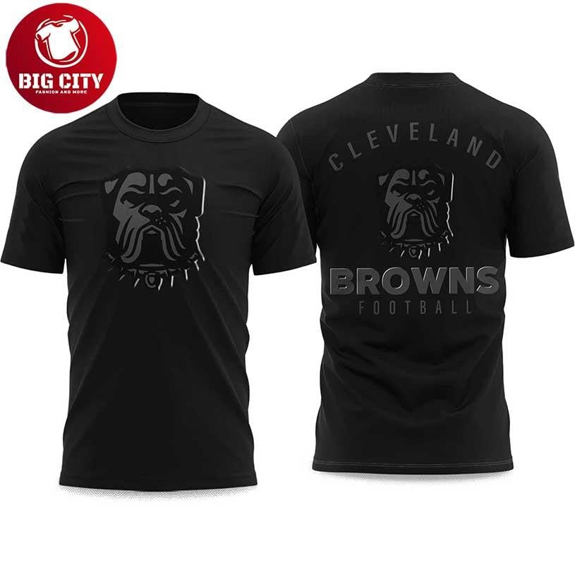 Browns Back In Black 2025 Two Sided Shirt Unisex T-shirt, Sweatshirt, Hoodie, Long Sleeve Tee - T-Shirt, Sweatshirt, Hoodie