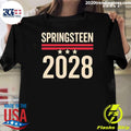 Bruce Springsteen 2028 Usa Shirt Unisex T-shirt, Sweatshirt, Hoodie, Long Sleeve Tee - T-Shirt, Sweatshirt, Hoodie