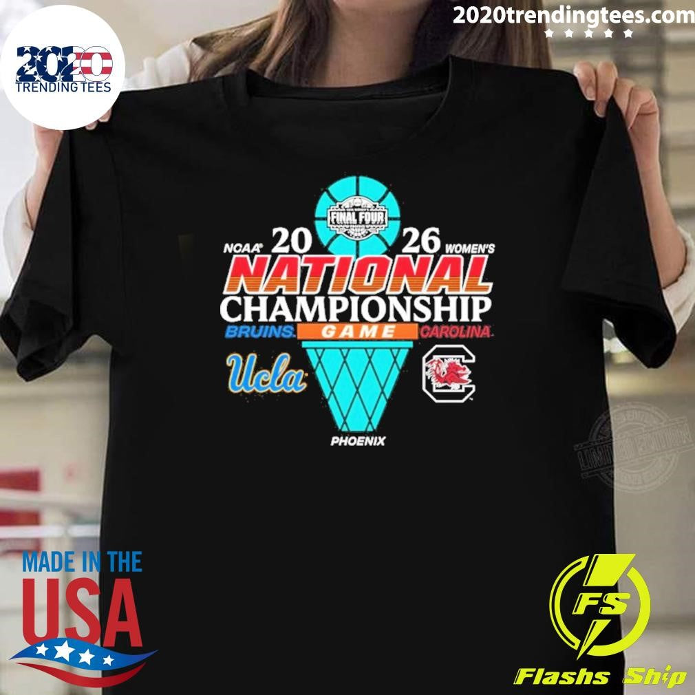 Bruins Vs Gamecocks 2026 Ncaa Womens National Championship Matchup Shirt Unisex T-shirt, Sweatshirt, Hoodie, Long Sleeve Tee - T-Shirt, Sweatshirt, Hoodie