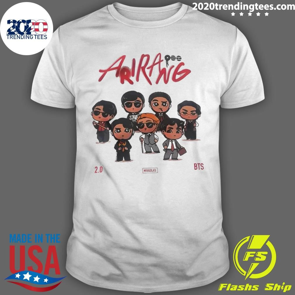 Bts Band Arirang Chibi 2.0 Shirt Unisex T-shirt, Sweatshirt, Hoodie, Long Sleeve Tee - T-Shirt, Sweatshirt, Hoodie