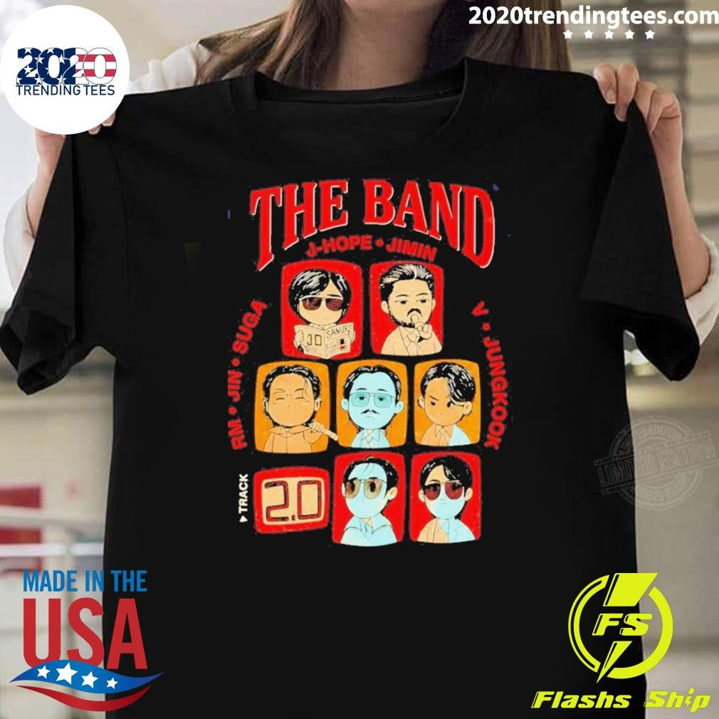 Bts World Tour Arirang The Band Cute Group Graphic Shirt Unisex T-shirt, Sweatshirt, Hoodie, Long Sleeve Tee - T-Shirt, Sweatshirt, Hoodie