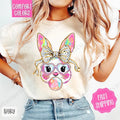 Bubble Bunny Shirt Comfort Colors Easter Bunny Her T-Shirts, Hoodie, Sweatshirt - T-Shirt, Sweatshirt, Hoodie