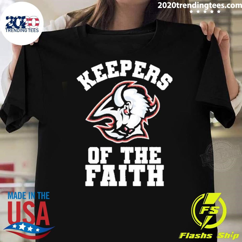 Buffalo Sabres Keepers Of The Faith Shirt Unisex T-shirt, Sweatshirt, Hoodie, Long Sleeve Tee - T-Shirt, Sweatshirt, Hoodie
