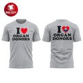 Buffalo Sabres Love Organ Donors Two Sided Shirt Unisex T-shirt, Sweatshirt, Hoodie, Long Sleeve Tee - T-Shirt, Sweatshirt, Hoodie