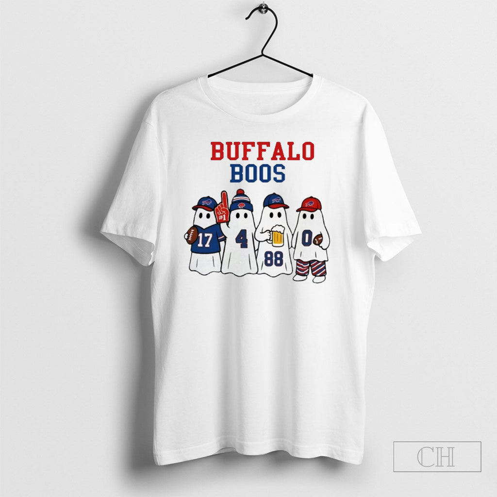 Buffalo Boos Halloween Unisex T-shirt, Sweatshirt, Hoodie, Long Sleeve Tee - T-Shirt, Sweatshirt, Hoodie