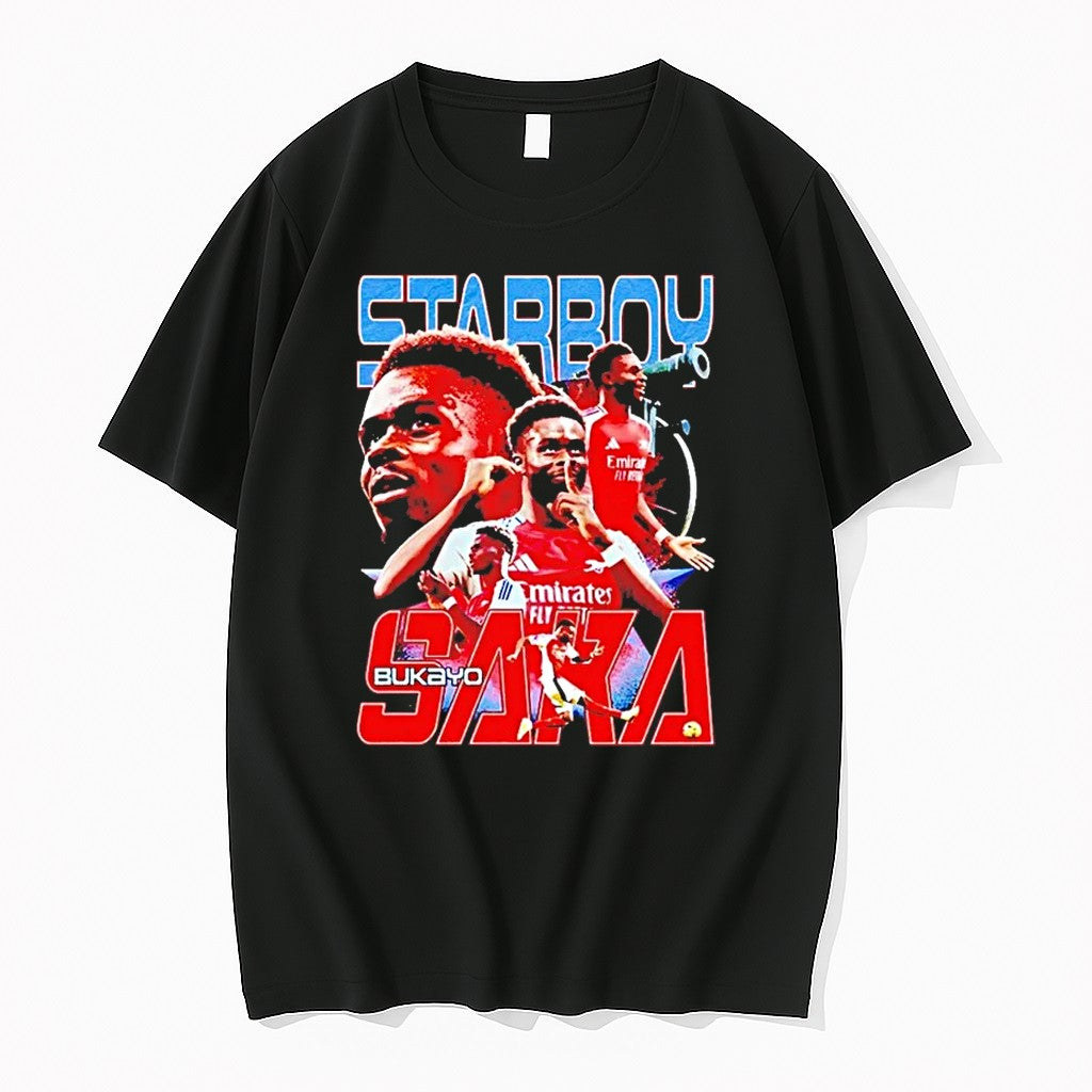 Bukayo Saka Arsenal Champions Tshirts Sweater Hoodie Jpg Unisex T-shirt, Sweatshirt, Hoodie, Long Sleeve Tee - T-Shirt, Sweatshirt, Hoodie