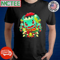 Bulbasaur Christmas Amphibian cartoon graphic T-Shirt Unisex T-shirt, Sweatshirt, Hoodie, Long Sleeve Tee - T-Shirt, Sweatshirt, Hoodie