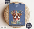 Bulldog Mama Comfort Colors Dog Mom Cute T-Shirts, Hoodie, Sweatshirt - T-Shirt, Sweatshirt, Hoodie