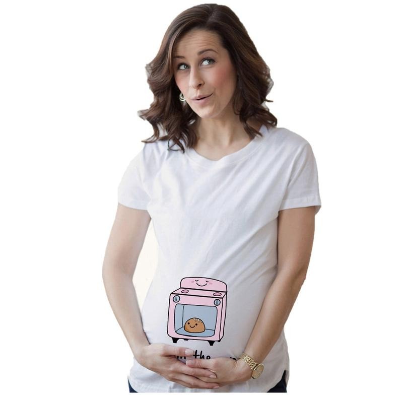 Bun Oven Maternity Shirt Funny Pregnancy Maternity Size Funny Shirts Funny Pregnant Shirt Cute Baby Announcement Shirt T-Shirts, Hoodie, Sweatshirt - T-Shirt, Sweatshirt, Hoodie