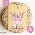 Bunny Boots Shirt Gildan Cute Easter Bunny Plus Sizes Her T-Shirts, Hoodie, Sweatshirt - T-Shirt, Sweatshirt, Hoodie
