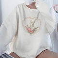 Bunny Coquette E Her ; Cotton Womenswear Light Polyester T-Shirts, Hoodie, Sweatshirt - T-Shirt, Sweatshirt, Hoodie