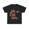 Burning Dice Surreal Art Shirt Streetwear Retro 2000s T-Shirts, Hoodie, Sweatshirt - T-Shirt, Sweatshirt, Hoodie