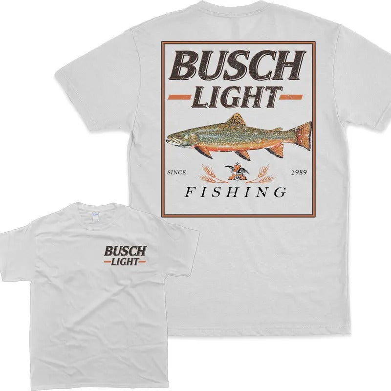 Busch Light Fishing Perch Busch Light Full Color T-Shirts, Hoodie, Sweatshirt - T-Shirt, Sweatshirt, Hoodie