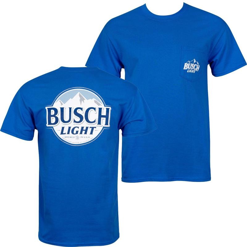Busch Light Front Back Print Blue Pocket Shirt T-Shirts, Hoodie, Sweatshirt - T-Shirt, Sweatshirt, Hoodie