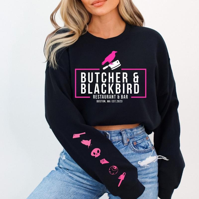 Butcher & Blackbird Sleeve Printed Brynne Weaver Smut Book Dark Romance Romantasy Bookish Booktok T-Shirts, Hoodie, Sweatshirt - T-Shirt, Sweatshirt, Hoodie