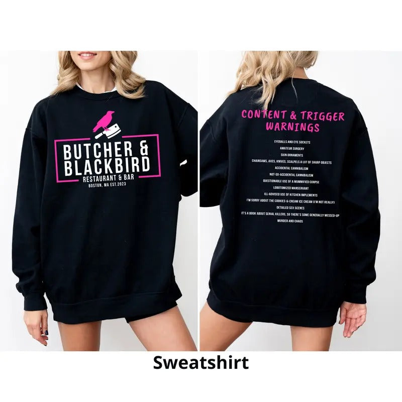 Butcher & Blackbird Shirt Brynne Weaver Smut Book Dark Romance Morally Grey Bookish Booktok T-Shirts, Hoodie, Sweatshirt - T-Shirt, Sweatshirt, Hoodie
