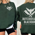 Butcher Blackbird Dark Romance Booktrovert Bookish Dark Academia Shirt Enemies Lovers Bookworm Soft Comfort Long Sleeves Fabric T-Shirts, Hoodie, Sweatshirt - T-Shirt, Sweatshirt, Hoodie
