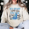 Bye Buddy Hope You Find Your Dad Xmas Buddy Whale Xmas Movie Blue Whale Find Your Dad Womenswear T-Shirts, Hoodie, Sweatshirt - T-Shirt, Sweatshirt, Hoodie