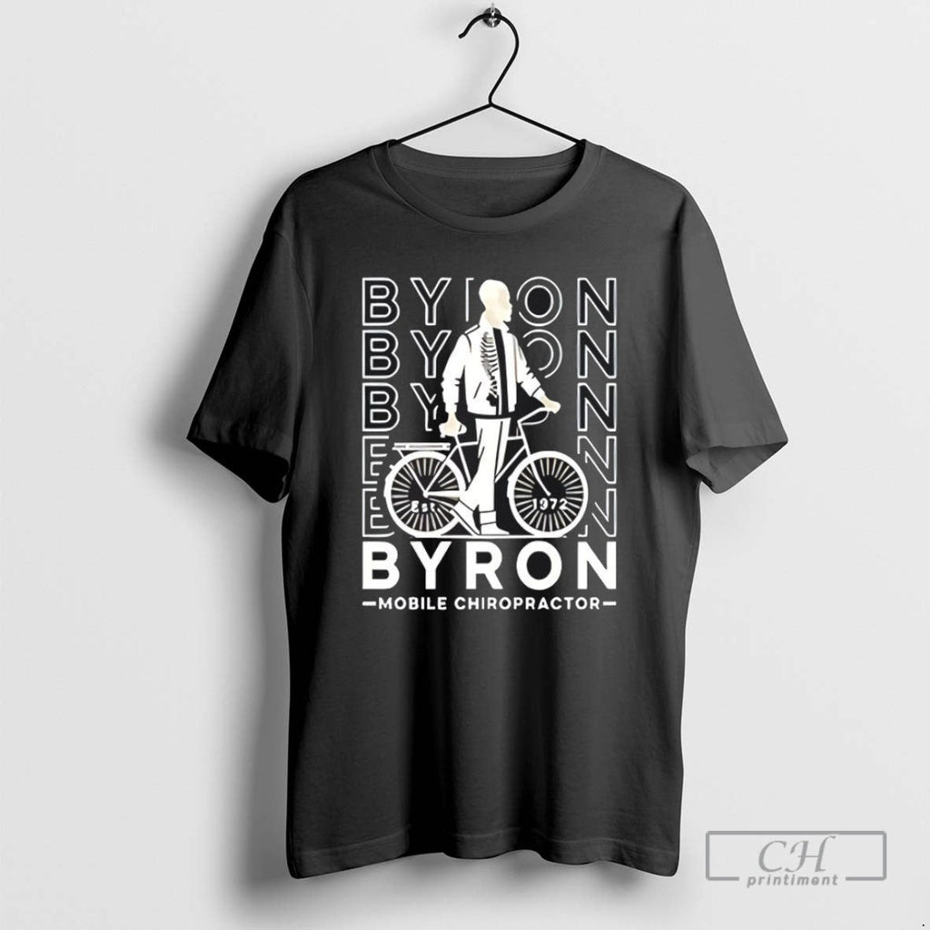 Byron Mobile Chiropractor T Shirts Unisex T-shirt, Sweatshirt, Hoodie, Long Sleeve Tee - T-Shirt, Sweatshirt, Hoodie
