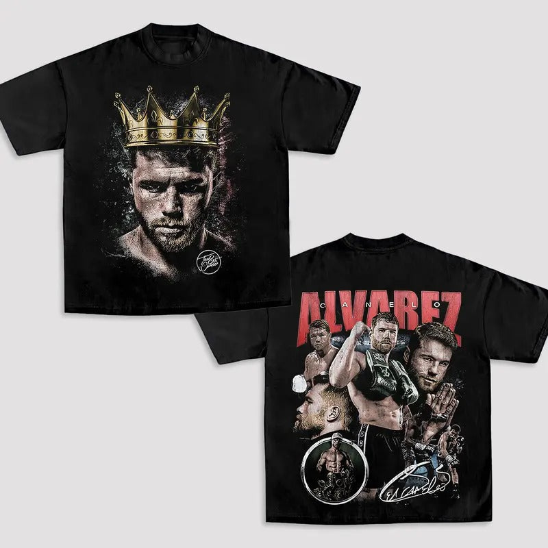 CANELO KING Boxing Boxer Sports Shirt Athletic Workout Him Menswear Streetwear T-Shirts, Hoodie, Sweatshirt - T-Shirt, Sweatshirt, Hoodie