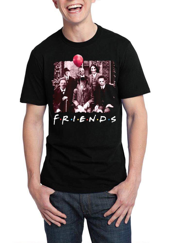 Horror Friends Black T-Shirts, Hoodie, Sweatshirt - T-Shirt, Sweatshirt, Hoodie
