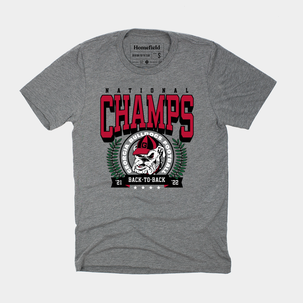Georgia 2022 Back Back National Champs Style001 T-Shirts, Hoodie, Sweatshirt - T-Shirt, Sweatshirt, Hoodie