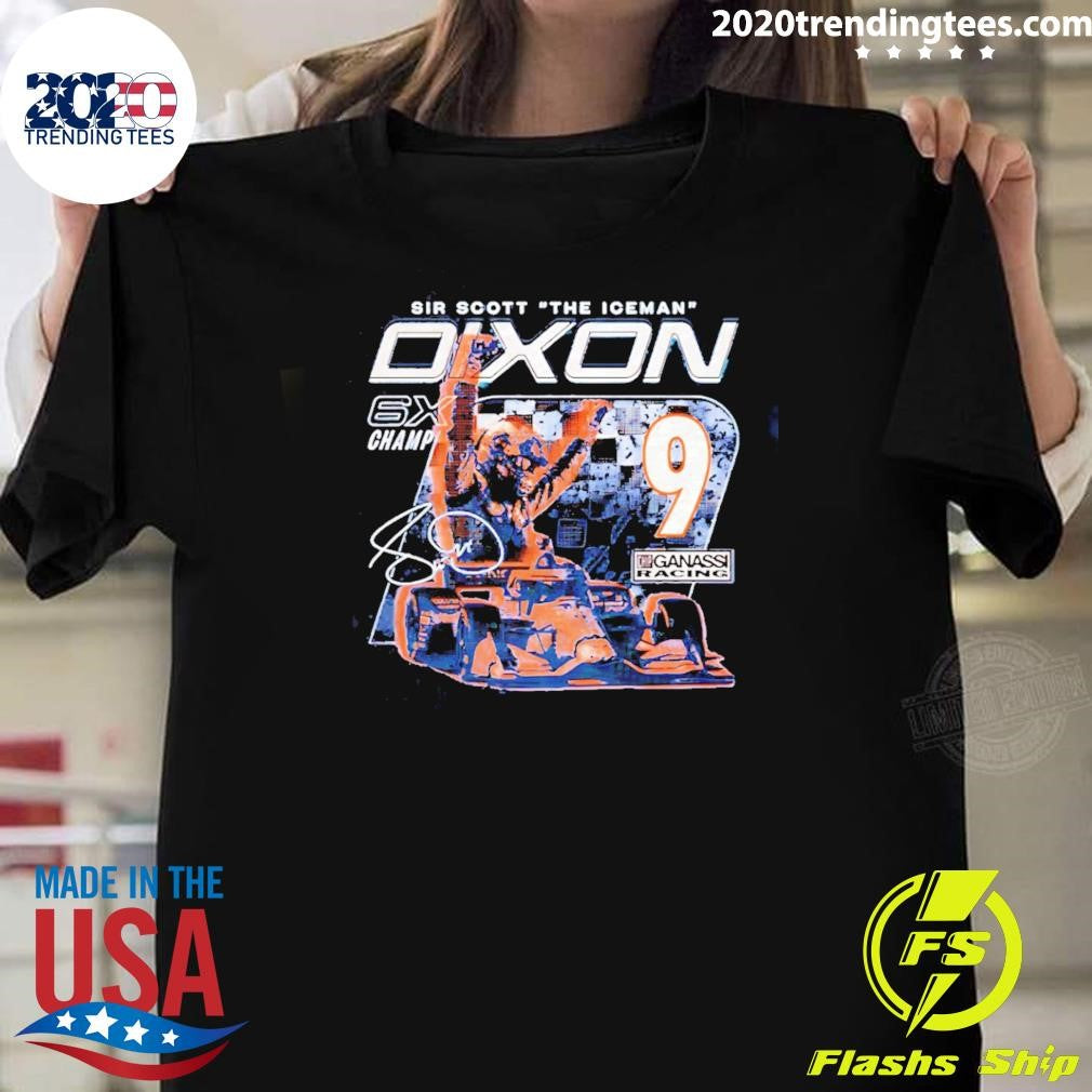 CGR Sir Scott The Iceman Dixon Six-Time Champ Signature Shirt Unisex T-shirt, Sweatshirt, Hoodie, Long Sleeve Tee - T-Shirt, Sweatshirt, Hoodie