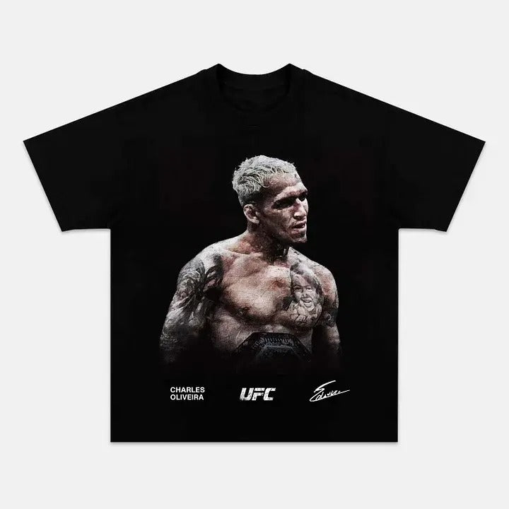 CHARLES OLIVEIRA Boxing Boxer Sports Shirt UFC Shirt MMA Shirt Workout Him Her T-Shirts, Hoodie, Sweatshirt - T-Shirt, Sweatshirt, Hoodie