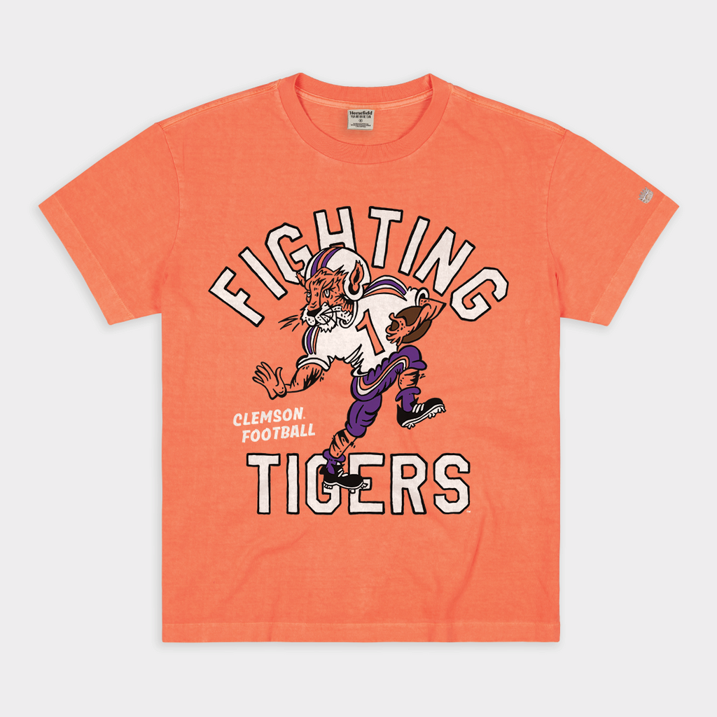 Clemson Fighting Tigers Football Vintage Heavyweight T-Shirts, Hoodie, Sweatshirt - T-Shirt, Sweatshirt, Hoodie