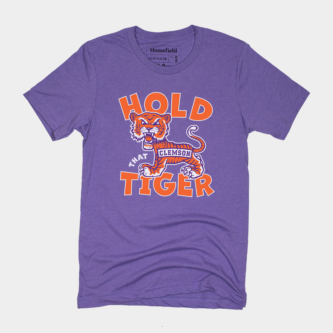 Vintage Clemson Hold That Tiger T-Shirts, Hoodie, Sweatshirt - T-Shirt, Sweatshirt, Hoodie