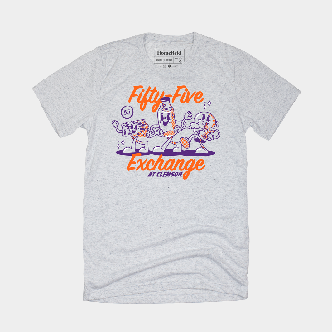 Clemson 55 Exchange T-Shirts, Hoodie, Sweatshirt - T-Shirt, Sweatshirt, Hoodie