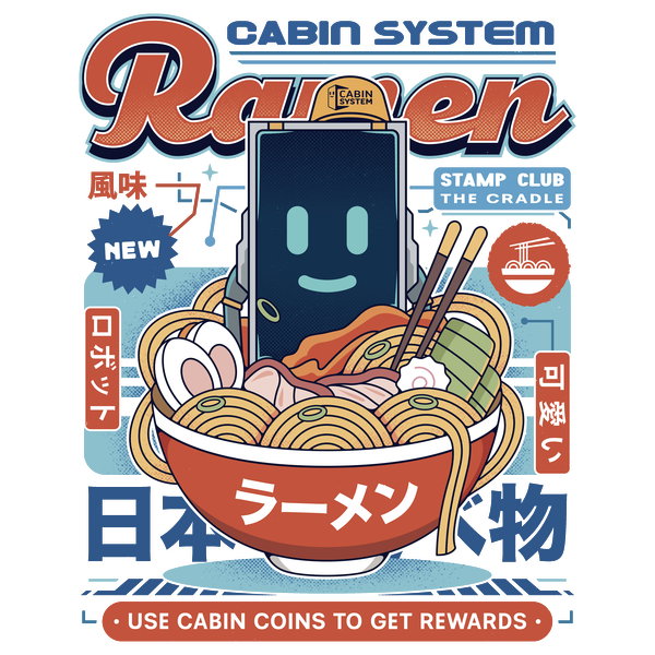 Cabin Coins Ramen Vintage Unisex T-shirt, Sweatshirt, Hoodie, Long Sleeve Tee - T-Shirt, Sweatshirt, Hoodie