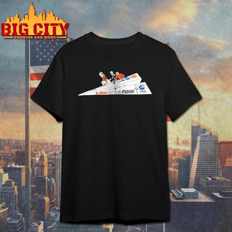 Cactus Jack X Virgil Abloh Arch Paper Plane Shirt Unisex T-shirt, Sweatshirt, Hoodie, Long Sleeve Tee - T-Shirt, Sweatshirt, Hoodie