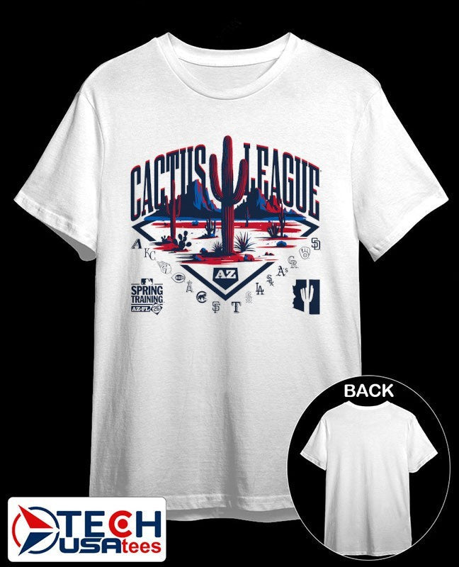 Cactus League 2026 Spring Training shirt Unisex T-shirt, Sweatshirt, Hoodie, Long Sleeve Tee - T-Shirt, Sweatshirt, Hoodie