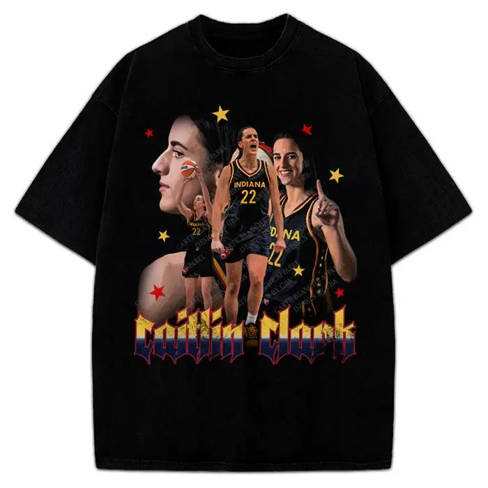 Caitlin Clark Fever Indiana Basketball Fan Art Cotton T-Shirts, Hoodie, Sweatshirt - T-Shirt, Sweatshirt, Hoodie