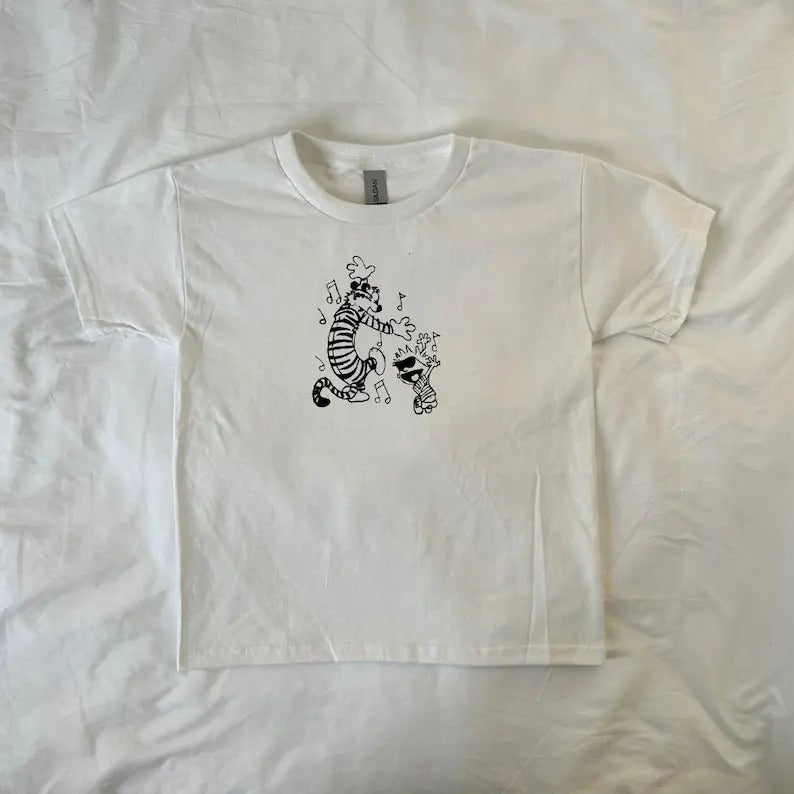 Calvin Hobbes Baby Vintage Cartoon Streetwear Pinterest Retro Comic Duo 90s Stylestyle{N002}2 T-Shirts, Hoodie, Sweatshirt - T-Shirt, Sweatshirt, Hoodie