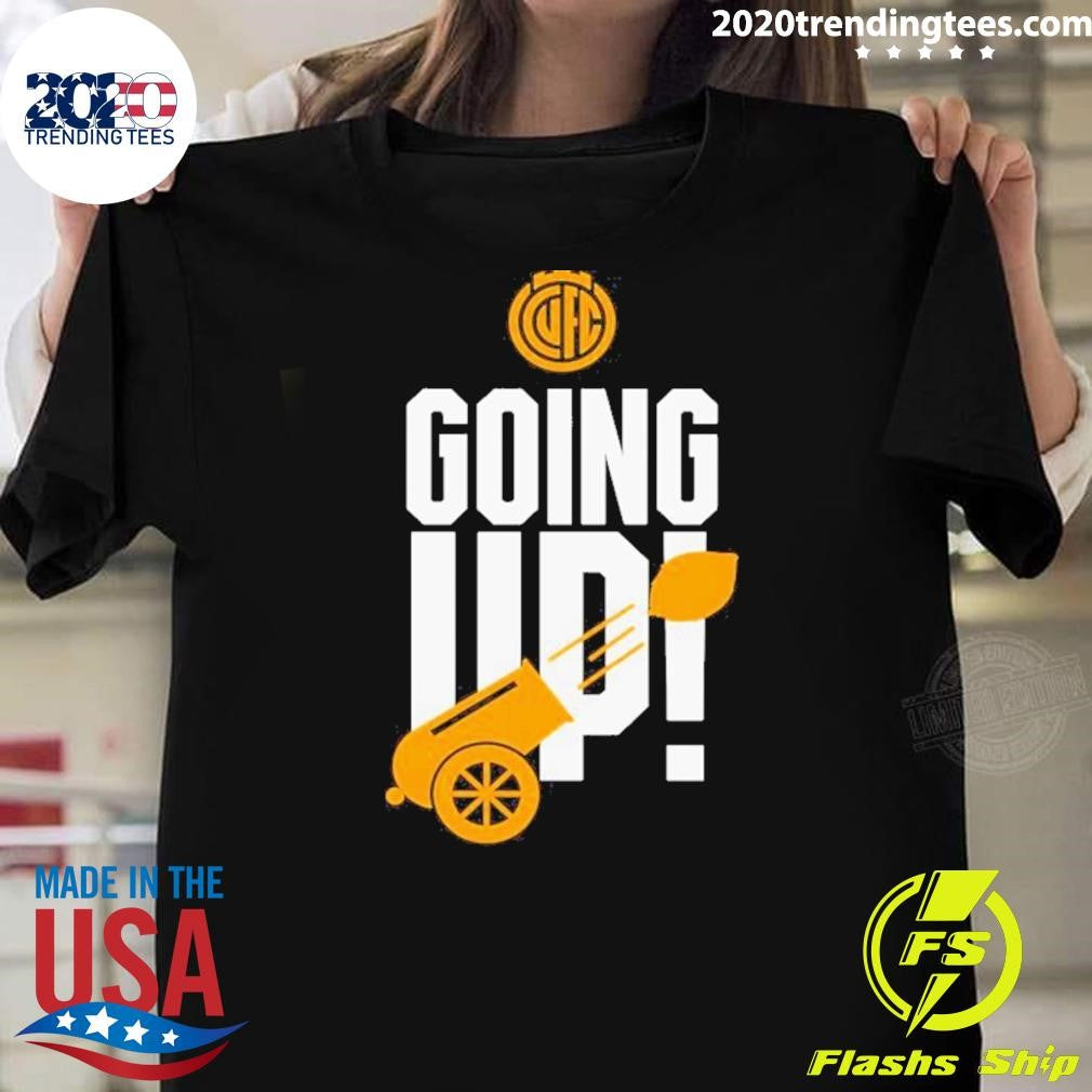 Cambridge United Fc Going Up 2026 Shirt Unisex T-shirt, Sweatshirt, Hoodie, Long Sleeve Tee - T-Shirt, Sweatshirt, Hoodie