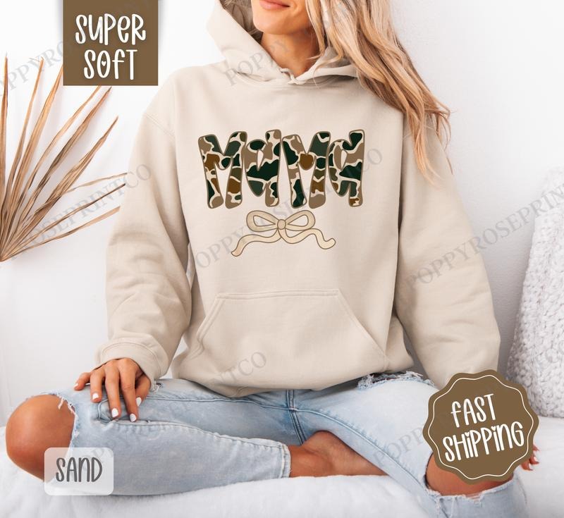 Camo Mama Cute Camo Hooded T-Shirts, Hoodie, Sweatshirt - T-Shirt, Sweatshirt, Hoodie