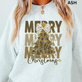 Camo Merry Bow Winter Long Sleeve Casual Cotton Polyester Comfort Menswear T-Shirts, Hoodie, Sweatshirt - T-Shirt, Sweatshirt, Hoodie