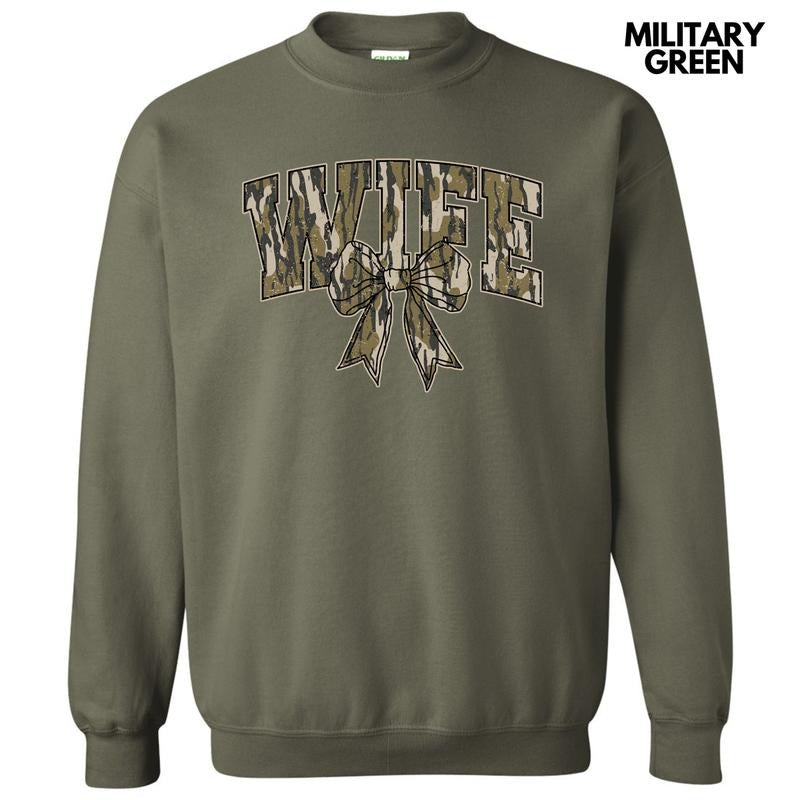 Camo Wife Coquette 'NLB T-Shirts, Hoodie, Sweatshirt - T-Shirt, Sweatshirt, Hoodie