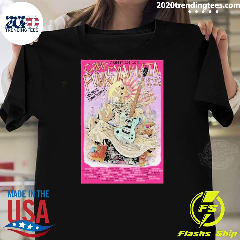 Camp Punksylvania West End Fairgrounds In Gilbert PA June 19-21 2026 Shirt Unisex T-shirt, Sweatshirt, Hoodie, Long Sleeve Tee - T-Shirt, Sweatshirt, Hoodie