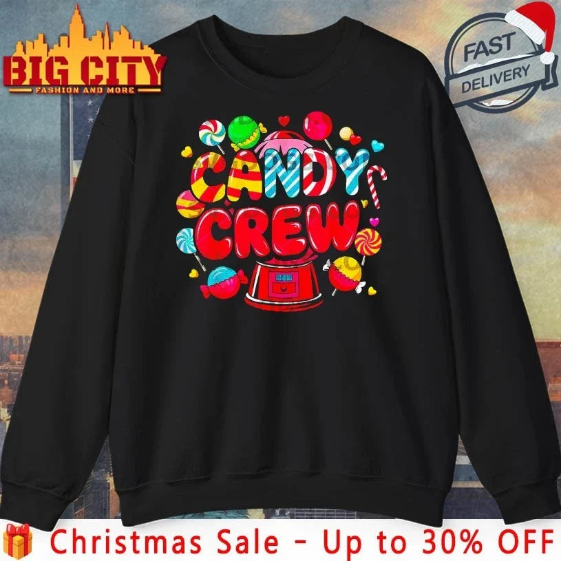 Candy Crew Decorations Sweetie Candy Squad Land shirt Unisex T-shirt, Sweatshirt, Hoodie, Long Sleeve Tee - T-Shirt, Sweatshirt, Hoodie